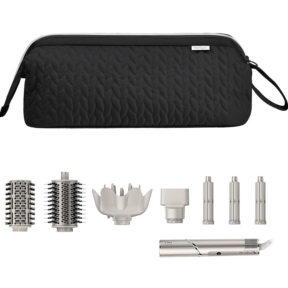 KarSyon Shark Flex Style Case travel bag keeps styling tools organized on the go.