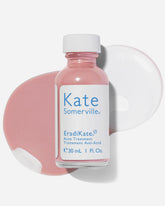 Kate Somerville EradiKate bottle showing targeted blemish care with 10% sulfur.