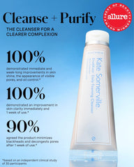 Kate Somerville EradiKate application on face for AM and PM routine.