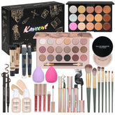 KAVCENT 18-color eyeshadow palette for versatile day-to-night looks