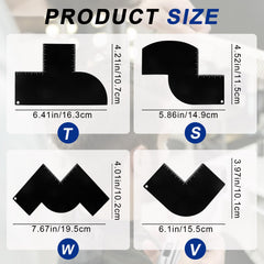 KCMOSGI enhancement card in Z shape provides clean edge lines for grooming.
