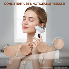Kdune cooling mode delivering instant refreshing skin sensation.