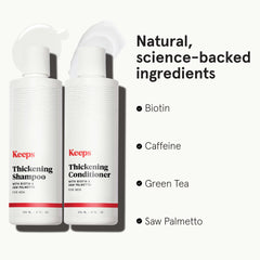 Keeps green tea and saw palmetto formulation close-up for soothing scalp.