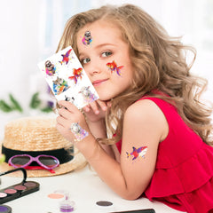 Keikihipa polar bear tattoo on hand for winter-themed activities