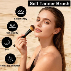 Kelilo precision self-tanner brush for detailed application