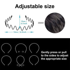 KELUBATU headband showing elastic core for adjustable, secure fit