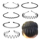 KELUBATU diademas metálicas: estilos variados para peinados rápidos.