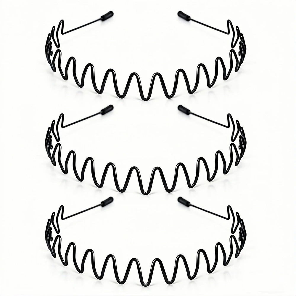 KELUBATU metal headband adjustable for a comfortable fit during workouts