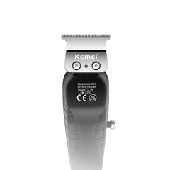 KEMEI 2293 zero-gap edging in action on beard and hair
