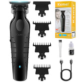 KEMEI 2299 cordless trimmer front view for precise grooming