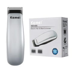 KEMEI cordless trimming for fuss-free grooming.