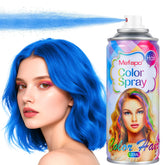 KENINA Blue Hair Spray bottle applying temporary color for bold looks