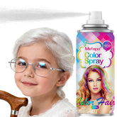 KENINA white hair spray for kids, quick washable costume color.
