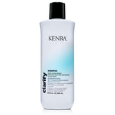 Kenra Clarify Shampoo bottle demonstrates a deep-cleanse ritual for color-safe hair