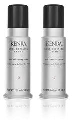 Kenra Curl Defining Creme 2-pack packaging for versatile styling