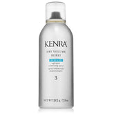 Kenra Dry Volume Burst 3 bottle ready for on-the-go styling with instant lift.