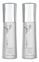 Kenra Platinum Blow-Dry Spray 2-pack front view for faster, protected styling
