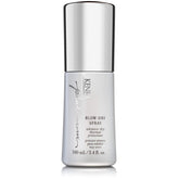 Kenra Platinum Blow-Dry Spray bottle ready to protect hair during styling.