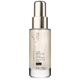 Kenra Platinum Luxe Shine Oil bottle with gold-hued elixir for radiant shine.