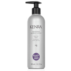 Kenra Smoothing Blowout Lotion 14 bottle shown for frizz control and smooth blowouts