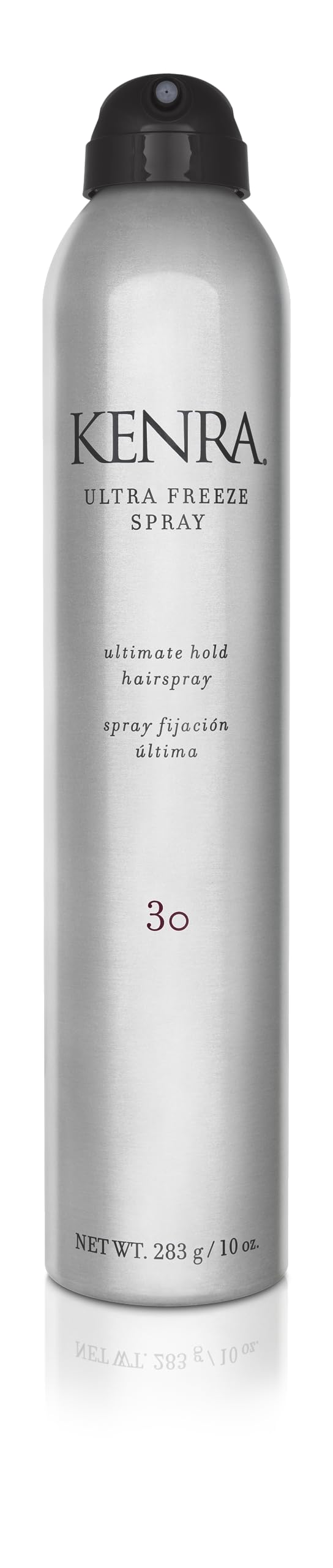 Kenra Ultra Freeze Spray 30 bottle front view highlights ultra-firm hold for lasting styles.