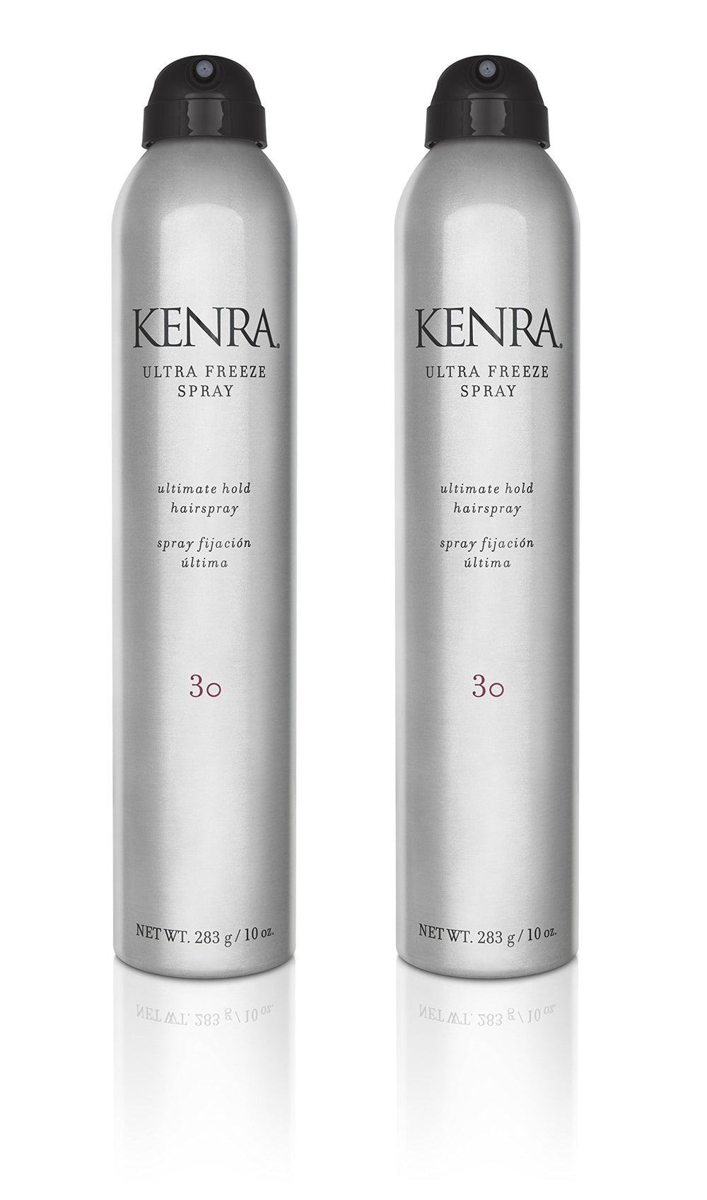 Kenra Ultra Freeze Spray 30 bottle front view showing product design and hold capability