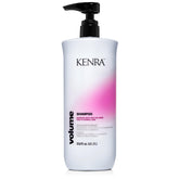Kenra Volume Shampoo demonstrates root lift for fine hair with noticeable body