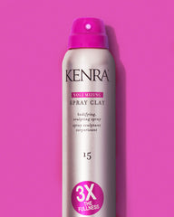 Kenra Volumizing Spray Clay 15: textura pliable para estilos con cuerpo.