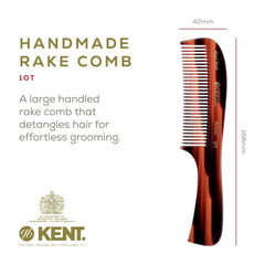 Kent 10T detangler used on wet hair to smooth knots without snagging