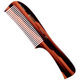 Kent 10T large detangler comb with wide teeth for painless detangling