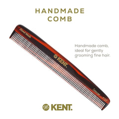 Kent F3T hand-polished teeth in tortoiseshell for smooth styling