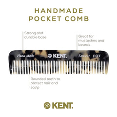 Kent FOT Tokyo White saw-cut teeth reduce snagging and static