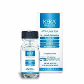 KERA Nail Gel 30 ml bottle with brush for easy, mess-free application.