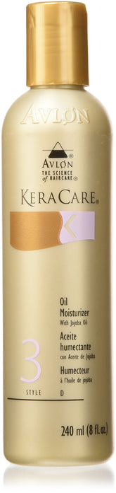 KeraCare Oil Moisturizer bottle front view highlighting lightweight hydration