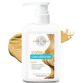 Keracolor Honey bottle applies color to hair for conditioning deposit.