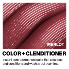 Keracolor Merlot color swatches show vibrant hue options.