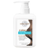 Keracolor Mocha Latte bottle front view demonstrates instant color deposit for bold tones.