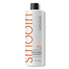 KERAGEN smoothing keratin bottle 16oz for salon-quality home treatment.