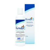 Keralyt 5 shampoo bottle front showing strong scalp cleansing action.