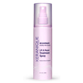 Keranique Lift & Repair Spray at roots for instant volume and lift