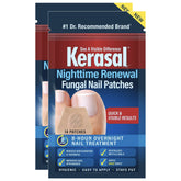Kerasal Nighttime Renewal patches twin pack ready for overnight nail care