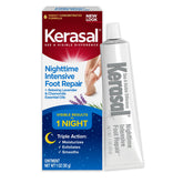 Kerasal Noche Reparacion Pie Botella: cuidado nocturno para pies suaves al despertar.