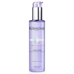 KÉRASTASE Blond Absolu Cicaplasme bottle provides hydrating leave-in protection for color-treated hair