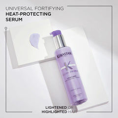 KÉRASTASE Blond Absolu Cicaplasme serum pump enables even distribution for controlled moisture