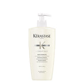 Kerastase Densifique shampoo bottle demonstrating density-boosting formula for fuller-looking hair
