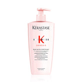 KÉRASTASE Genesis shampoo bottle highlighting strengthening formula for fragile hair