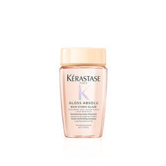 KÉRASTASE Gloss Absolu bottle shows high shine for glossy hair.