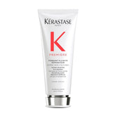 Kérastase Premiere bottle close-up showing dual-action repair and hydration