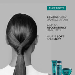 KERASTASE Resistance Therapiste packaging new highlights modern design for luxurious hair care.