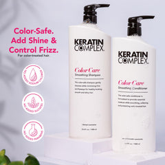Keratin Complex Color Care conditioner bottle front highlights detangling and color safety